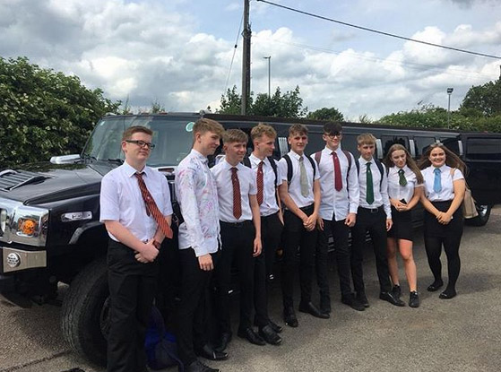 Nottingham School Prom Limo