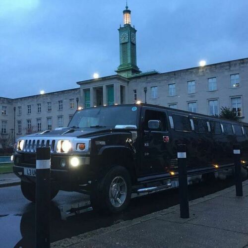 Nottingham Black Hummer Limo hire