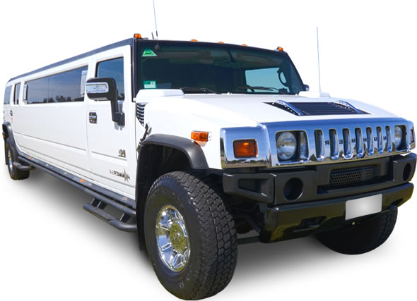 Nottingham White Hummer Limo