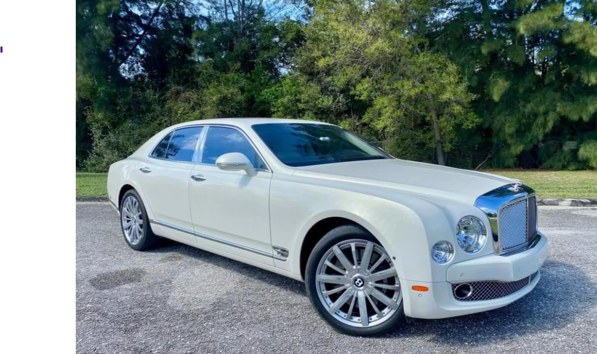 Nottingham Bentley Mulsanne hire